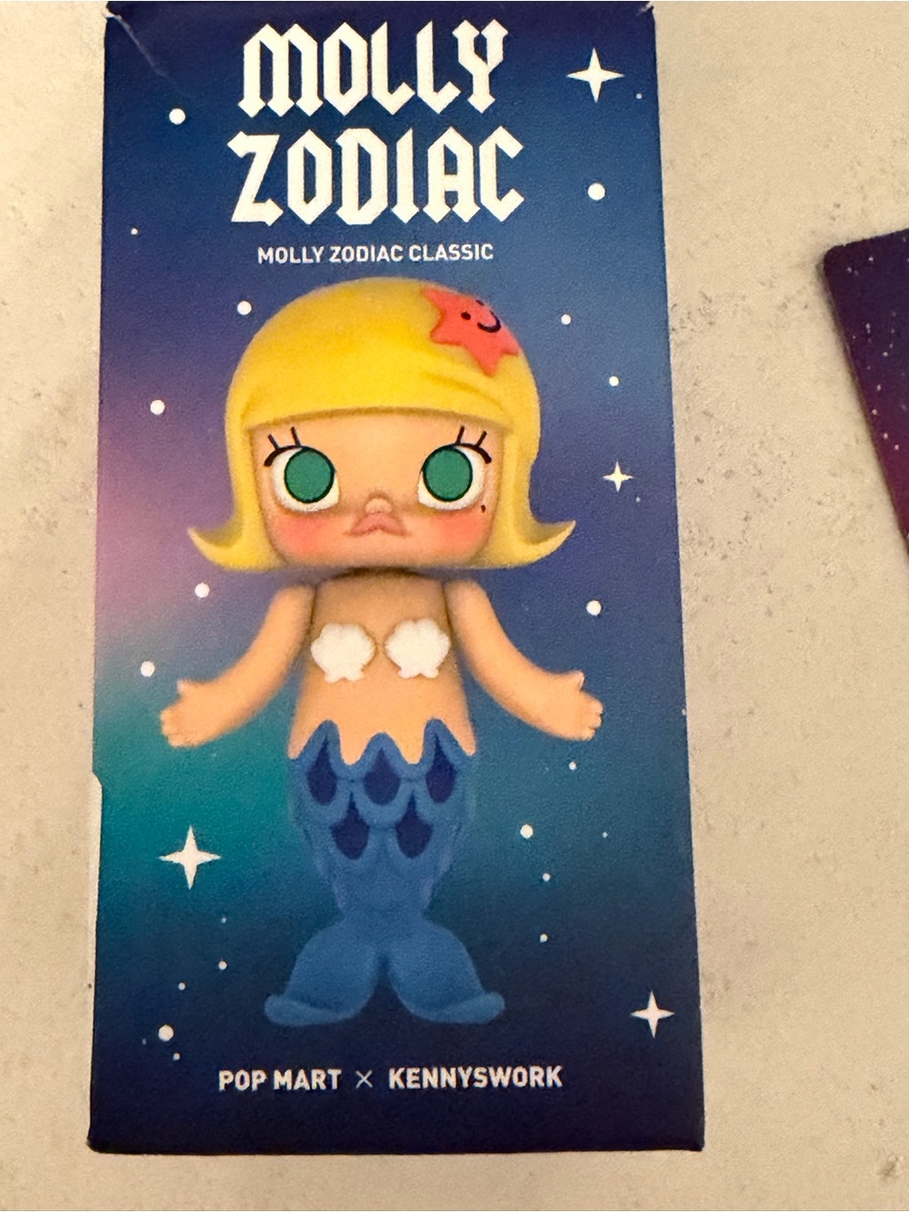 Pop Mart Molly Zodiac Libra Vinyl Figure - Pink Star Dress - Picture 4 of 7